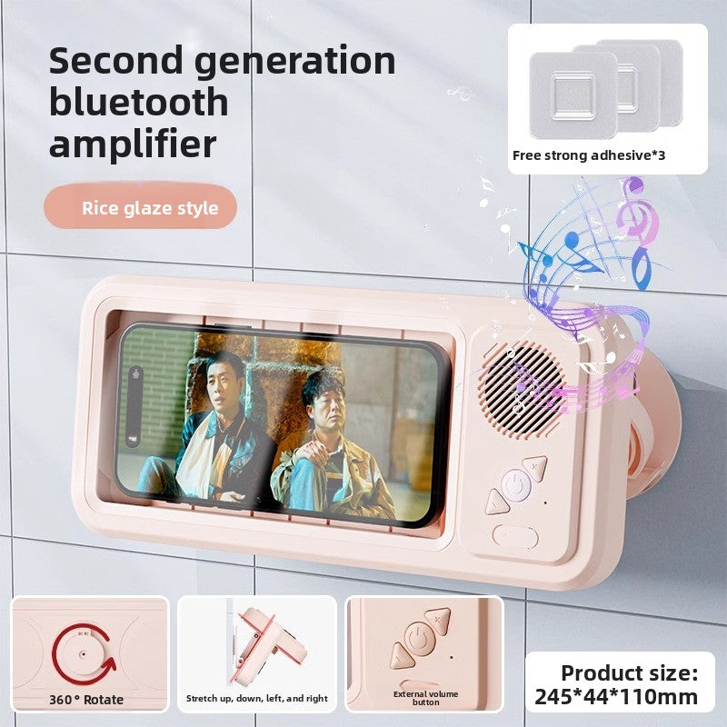 Pink bathroom phone case