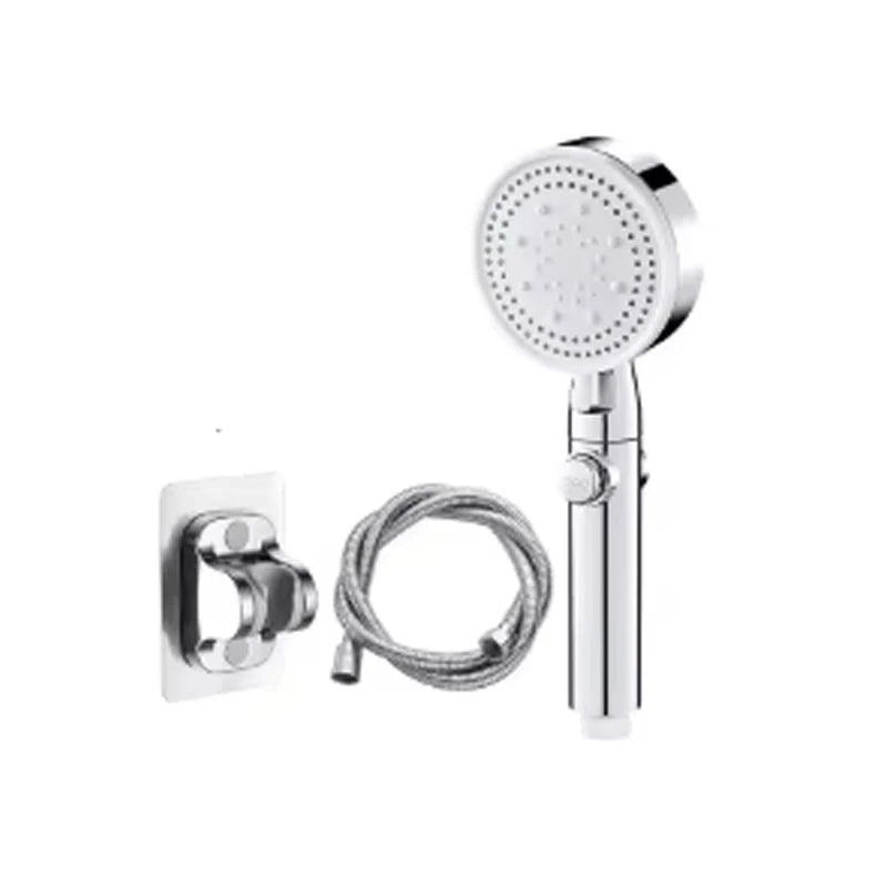 5-Mode High Pressure Shower Head Set with Water Massage & Hose - One Touch Stop - Vexxo